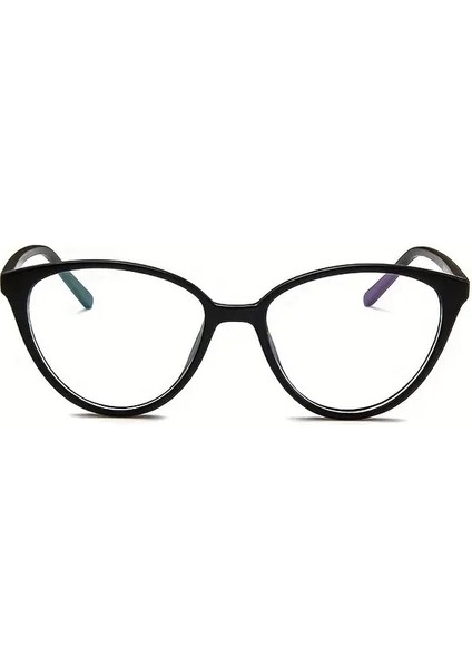 Cat Eye Siyah Çerçeve Mavi Işık Korumalı Blueblock Ekran Gözlüğü