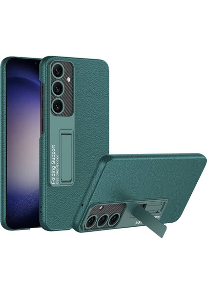 Galaxy S24 Kılıf Kıpta Standlı Kapak