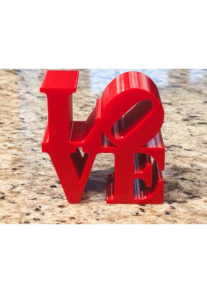 Sevgililer Günü Için Kırmızı 3 Boyutlu Love Yazısı fiyatları
