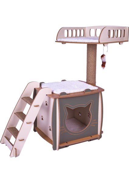 Patihomes Pro Kedi Evi Xl Yataklı - Kedi Tırmalaması fiyatları