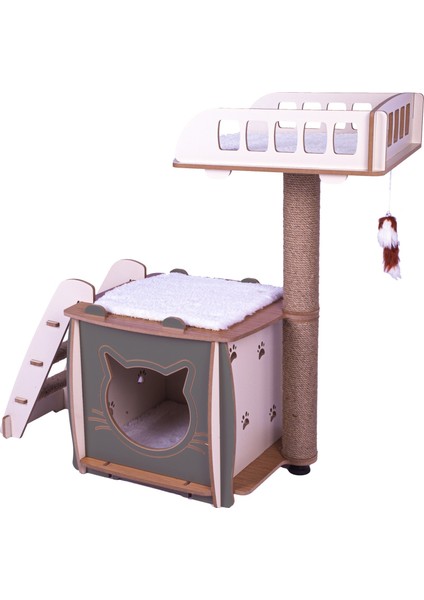 Patihomes Pro Kedi Evi Xl Yataklı - Kedi Tırmalaması modelleri