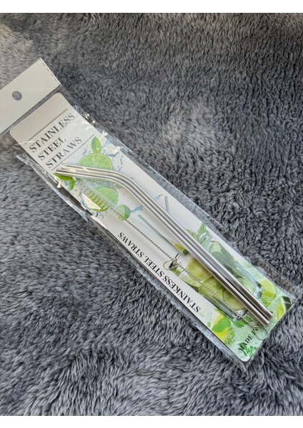 2'Li Metal Pipet Ve Temizleme Fırçası
