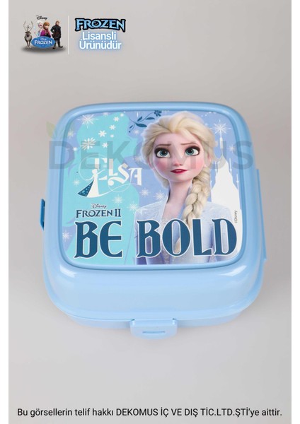 Yeni Sezon Lisanslı Elsa Frozen Anaokul Çantası,beslenme Çantası ve 2 Katlı Beslenme Kabı Seti