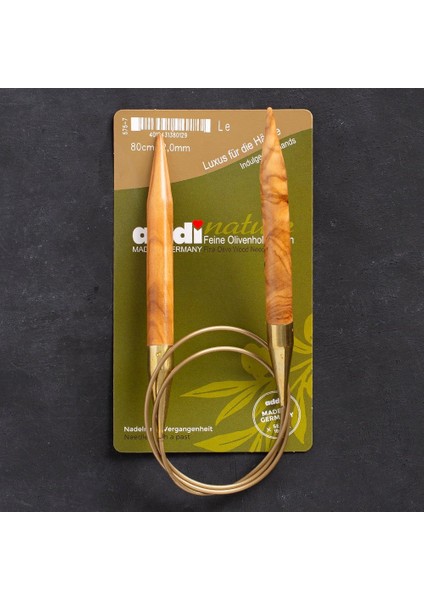 Addi Olive Wood 12 mm 80 cm Zeytin Ağacı Misinalı