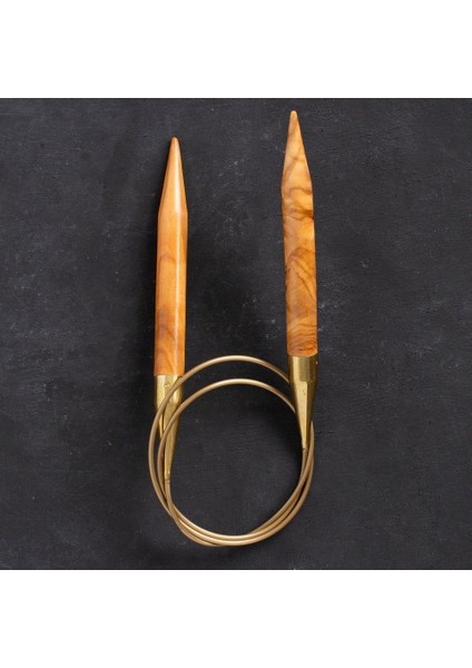 Addi Olive Wood 12 mm 80 cm Zeytin Ağacı Misinalı