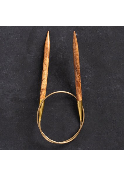 Addi Olive Wood 8 mm 60 cm Zeytin Ağacı Misinalı Ö