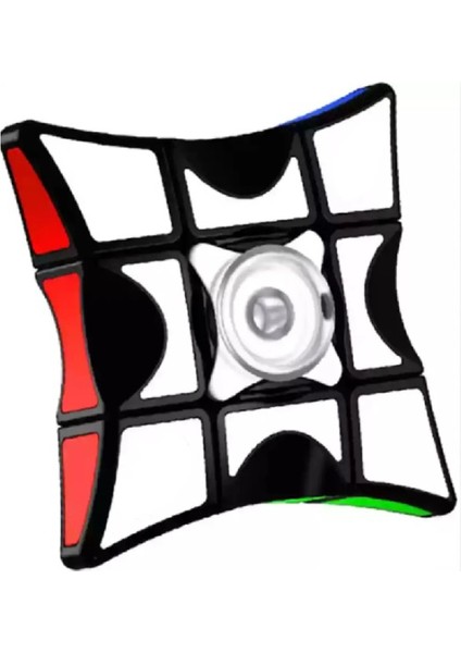 Qy Orıgınal 1X3X3 Stress Çarkı ve Profesyonel Magıc Speed Cube ( S Tıle)-Profesyonel Zeka Sabır Küpü