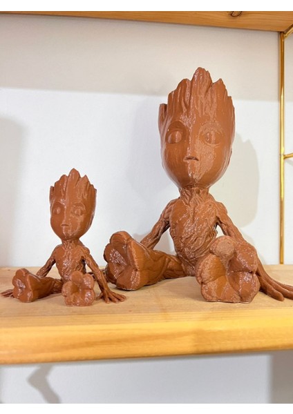 Ikili Baby Groot Biblo Saksı