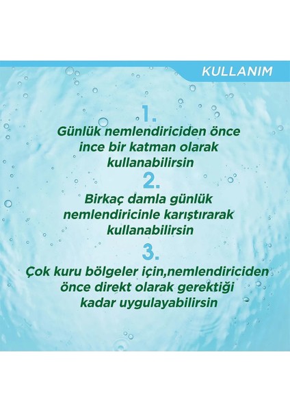 Water Boost Kuru/Nemsiz Ciltler Için Bitki Özü ve Mineraller Içeren Nem Hapsedici Krem 25 ml