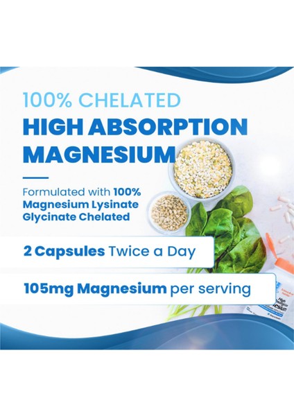 Doctor's Best High Absorption Magnesium 105 mg 120 Veggie CAPSUL.OZELSPORCUGIDALARIN'DAN.3834 fiyatları