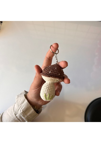 Amigurumi Mantar Anahtarlık / Elişi Anahtarlık / Çanta Süsü