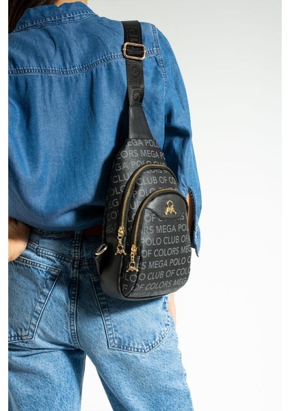 Kadın Body Bag Göğüs Çantası Vegan Deri 27*17 cm Günlük Kullanıma Uygun Suni Deri Badybag fiyatları