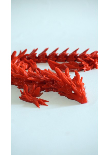 Eklemli Ejderha Kırmızı 48 cm modelleri