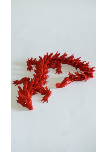 Eklemli Ejderha Kırmızı 48 cm fırsatları