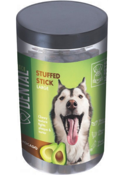 Dental Snack Avocado Stuffed Stick Large Köpek Ödülü 510 gr