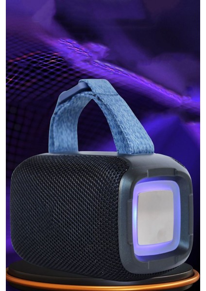 Taşınabilir Kablosuz Bluetooth Hoparlör Tf USB Fm Aux ile LED Işık Süper Bass 339 fiyatları