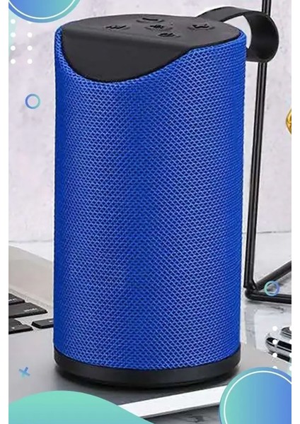 Bluetooth Hoparlör 5.0 Fm Radyo USB Aux Hafıza Kartı Girişli Ses Topu Ses Bombası Bass Boosted