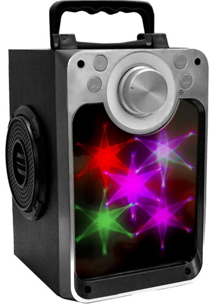 Yüksek Sesli Hoparlör Nostaljik Kaliteli Bt/fm/aux/sd Özellikli Projeksiyonlu Speaker Bluetooth