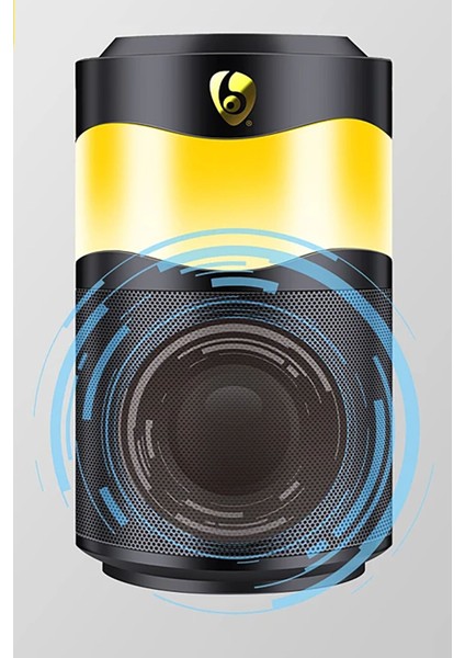 Y-8 Taşınabilir Akıllı Bluetooth Müzik Hoparlörü Dahili 1800MAH Batarya Loş Işık Gece Lambası