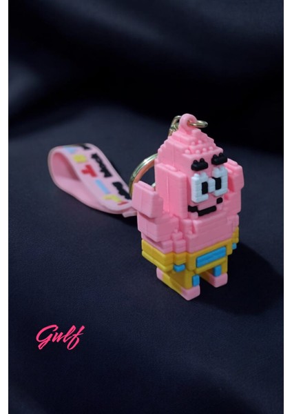 Minecraft 3D Büyük Boy Lüks Anahtarlık ve Çanta Aksesuarı