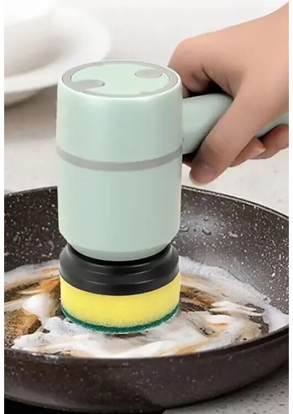 Çok Fonksiyonlu USB Şarjlı Bulaşık Temizlik Seti fırsatları