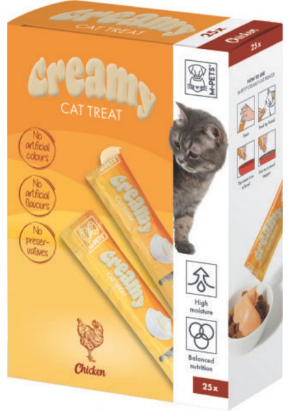Creamy Tavuklu Krema Kedi Ödülü 25x15 gr