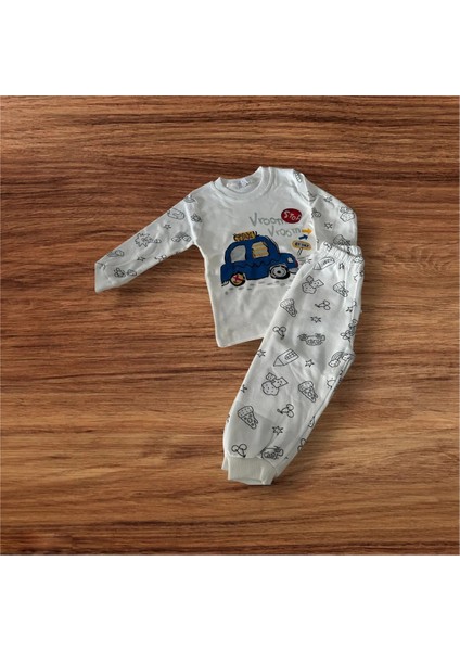 Mevsimlik Pamuklu Çocuk Pijama Takımı