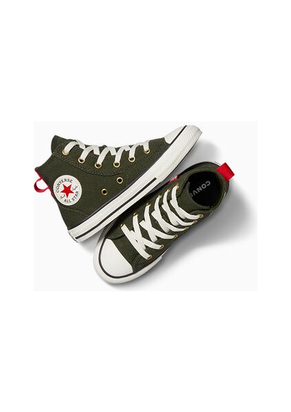 A04711C Chuck Taylor All Star Mfg Craft Remastered Yeşil Çocuk Sneaker Günlük Spor Ayakkabı