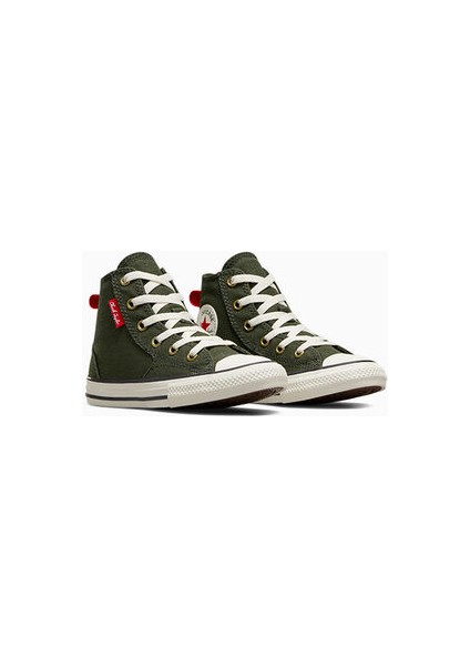 A04711C Chuck Taylor All Star Mfg Craft Remastered Yeşil Çocuk Sneaker Günlük Spor Ayakkabı