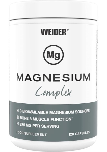 Magnesium (Magnezyum) Zma Complex – 120 Caps
