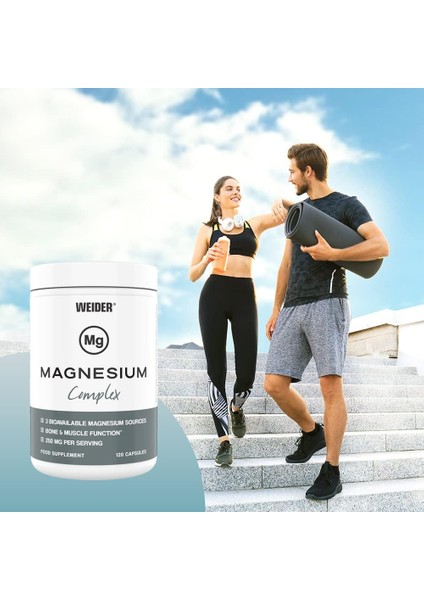 Magnesium (Magnezyum) Zma Complex – 120 Caps