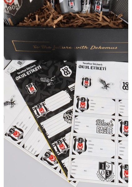 Dekomus Ile Özel Kutulu Yeni Sezon Lisanslı Full Kırtasiye Seti