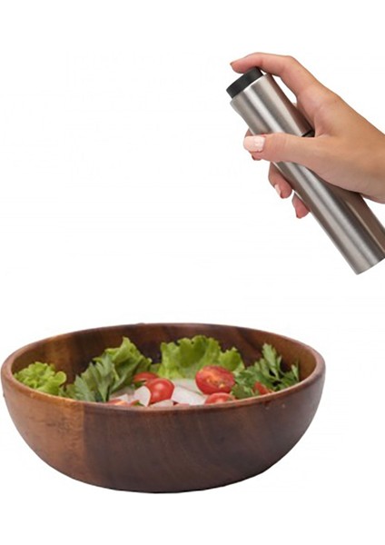 Sprey Yağlık Zeytinyağı Sirke Püskürtücü Paslanmaz Çelik Gövdeli Yağdanlık Sosluk