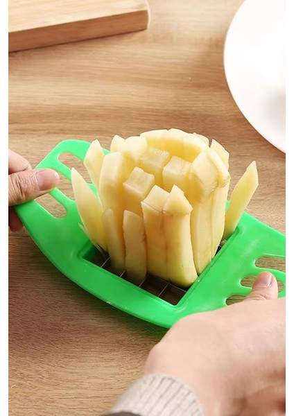 Portatif Tasarım Manuel Patates Sebze Dilimleyici Mini Mutfak Dostu Meyve Sebze Kesici Aleti fırsatları