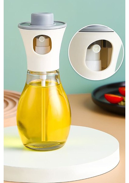 Çok Amaçlı Spreyli Sızdırmaz Cam Şişe Yağdanlık 220 ml fırsatları