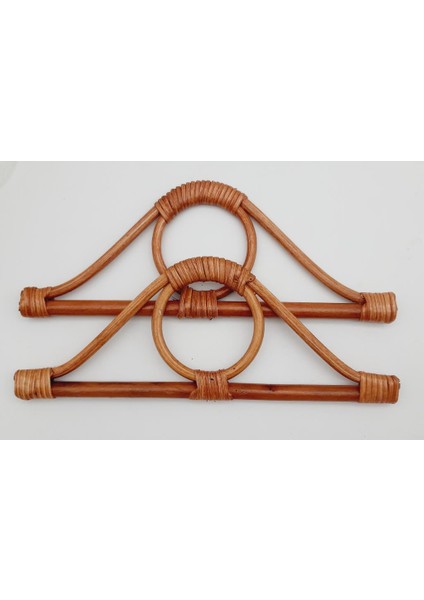 Çanta Aksesuar Göz Model Koyu Ton Gerçek Bambu Çanta Sapı fiyatları