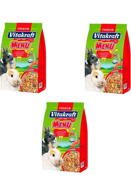 Tavşan Yemi 1000 gr 3 Adet