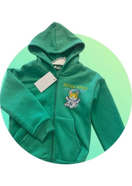Fermuarlı Kapüşonlu Çocuk Sweatshirt modelleri