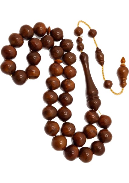 Açık Kahverengi Sığırcık Kesim Özel Lüks Model Toz Kehribar Tesbih fiyatları