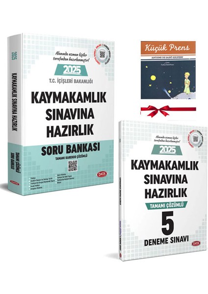 2025 Kaymakamlık Sınavına Hazırlık Deneme ve Soru Bankası Seti