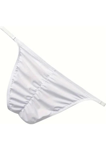 Mulvxbrf BRF02 Erkek Beyaz Büzgülü Slip Iç Giyim (Mulvix) fiyatları