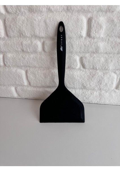 Yeninesilevim Geniş Uçlu Silikon Spatula Köfte Spatulası 12 cm