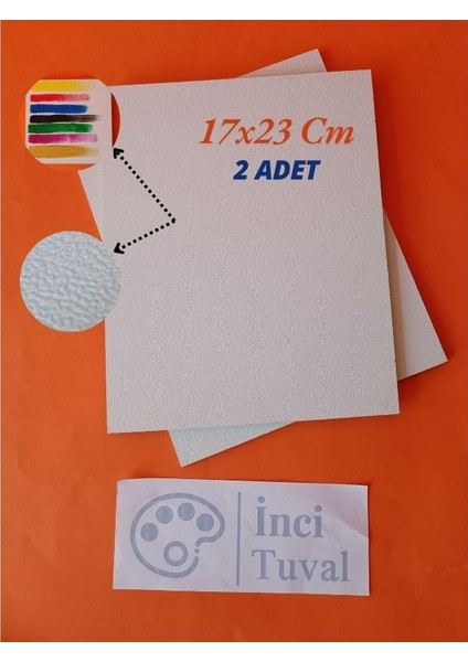 17 x 23 cm Pres Mdf Plaka 2 Adet Yüzey Dokulu Kompozit Boyanabilir Mdf Kalınlık 5 mm