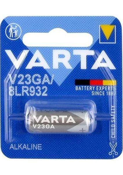 Varta V23GA 8LR932 Alkalin 12 Volt Kumanda Pil Tekli