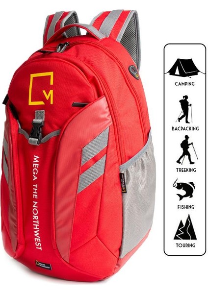 Unisex Dağcı Çantası Kamp Çantası Büyük Boy Sırt Çantası 45*30 cm Seyahat Çantası Paraşüt Kumaş fırsatları