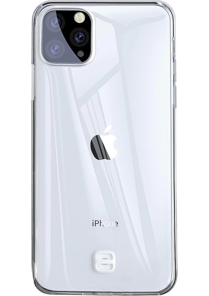 iPhone 11 Pro Max Cep Telefonu Kılıfı Şeffaf/transparan Beyaz