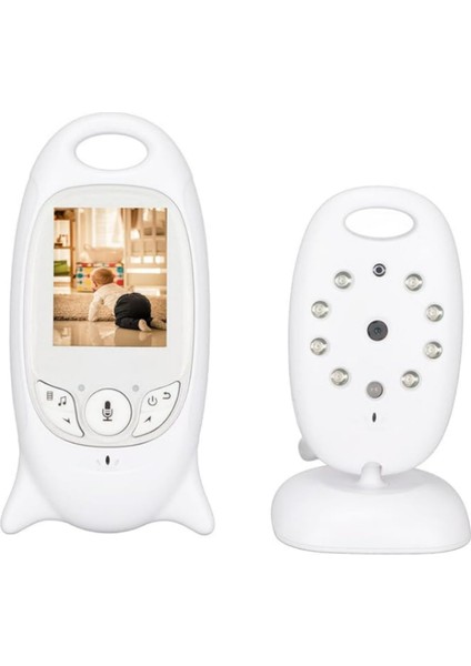 VB01 Kablosuz Video Bebek Izleme Monitörü Renkli Güvenlik Kamera 2 Yönlü Gece Görüş Kızılötesi