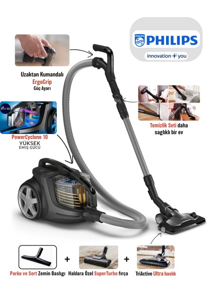 Kumandalı Üst Düzey Torbasız Teknoloji XB9145 Marathon Ultimate Toz Torbasız Süpürge+ Halı Döver Turbo Başlık + Islak Kuru Traş Makinesi Hediyeli