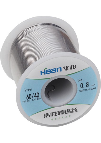 500GR 0.8mm Lehim Teli 60/40 (4825)