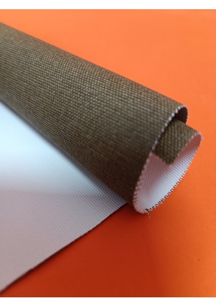 Tuval Bezi 120 x 140 cm Net 127 x 147 cm Arkası Yeşilimsi Çift Astar Orta Dokulu 380 gr / m2